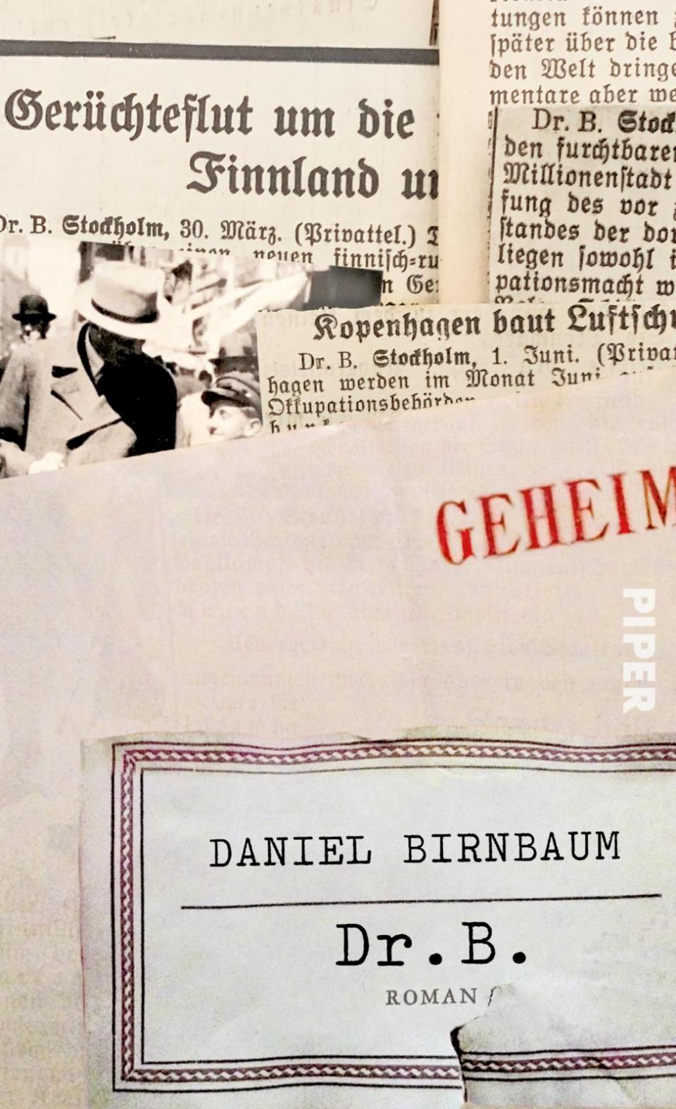 Daniel Birnbaum: "Dr. B". Piper, 320 Seiten, 24 Euro