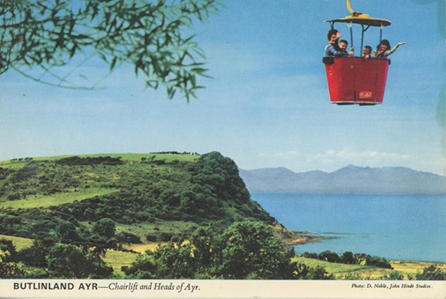 John Hinde, Postkarte aus Butlinland Ayr 